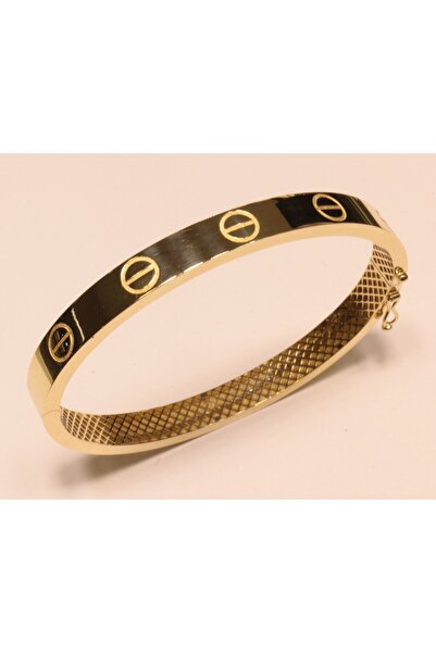 Hakan Güler Kuyumculuk 14 Ayar Altın Çivili Kelepçe Bilezik