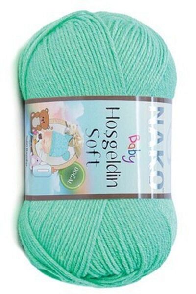 NAKO Welcome Soft Knitting String 5 Pieces 11216 Emerald