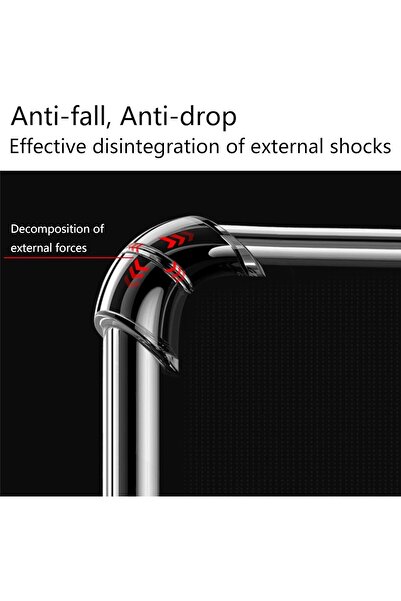 m.tk moveteck Xiaomi Redmi Pad Se 11 Inç Kılıf Şeffaf Köşe Darbe Korumalı Dayanıklı Armor Zırh Anti Shock Tablet