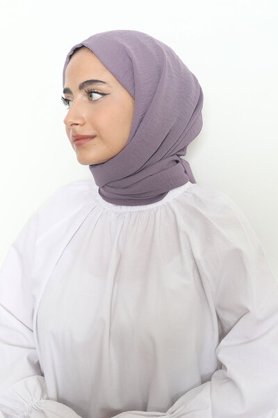 Mizge Scarf Pamuk Aerobin Şal Lavanta