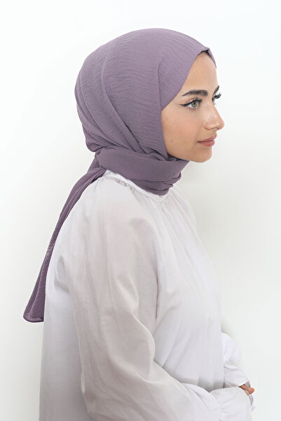 Mizge Scarf Pamuk Aerobin Şal Lavanta