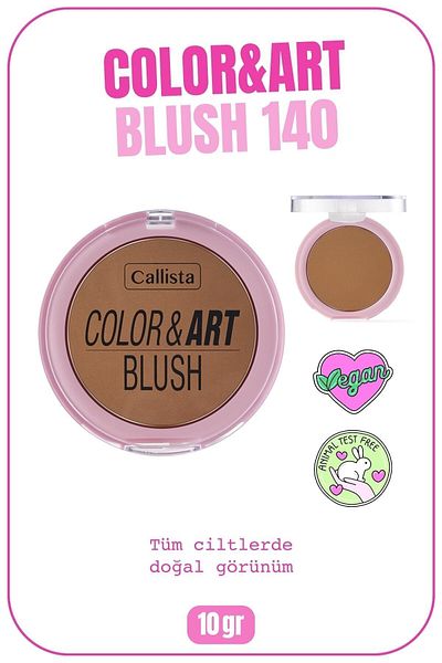 Callista 140 Model Bronzed Babe Color Art Blush Blush