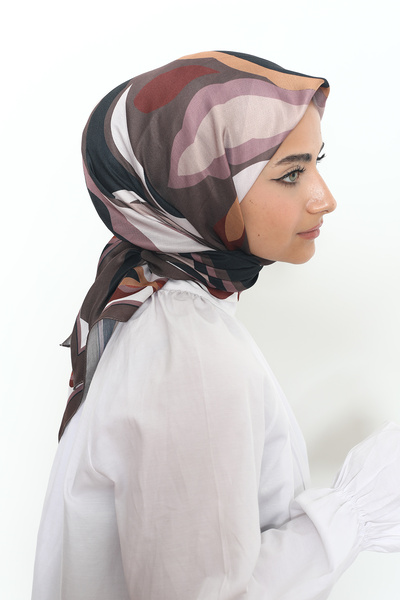 Mizge Scarf Soft Pamuk Eşarp SPE10-V9