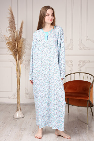 SEVA Anne, Hastane Geceliği Uzun Boydan Bileğe Kadar Namaz Elbisesi 140cm Battal Rahat Kalıp