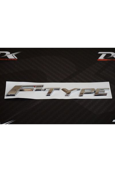 Jaguar Dk Tuning F-type 3m Chrome Luggage Lettering Logo