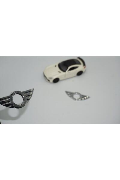DK Tuning Mini Cooper Uyumlu English Flag Kapı Pimi Çerçeveleri Krom Metal 3m...