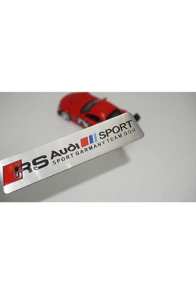 DK Tuning Audi Rs Sport Krom Metal Body Plaka 3m 3d Logo Amblem
