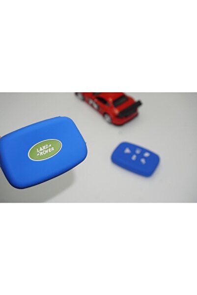DK Tuning Set de carcasă albastră pentru chei din silicon Land Rover Range Ro...