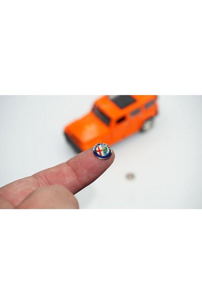 Alfa Romeo Genel Dk Tuning Alfa Romeo Auto Key 3m Logo din aliaj metalic Set de 2