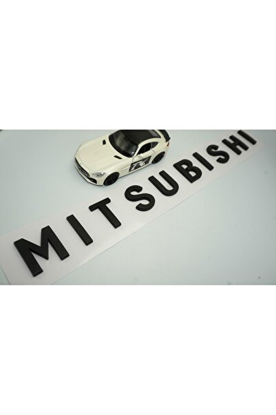 DK Tuning Mitsubishi Ön Kaput Ve Bagaj 3m 3d Abs Siyah Yazı Logo