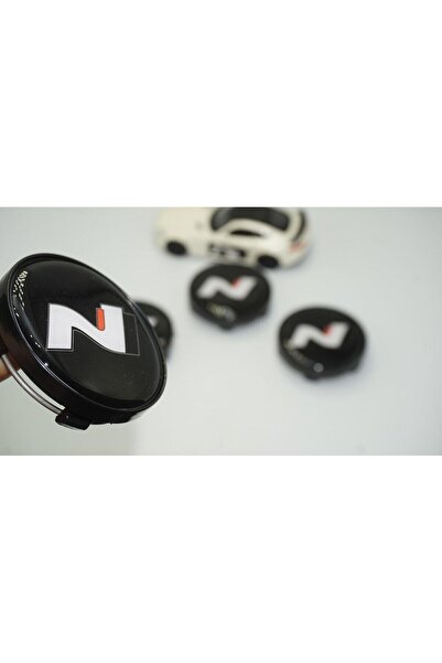 DK Tuning Hyundai N Line Logo Jant Göbeği Siyah Kapak Seti 60mm
