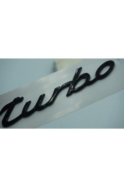 Porsche 911 Dk Tuning Turbo Bagaj Metal Logo Amblem Arma