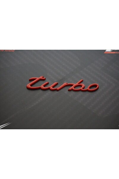TURBO Dk Tuning Porsche Macan Panamera Cayenne 911 Luggage Logo