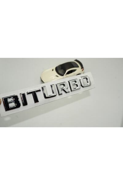 DK Tuning Mercedes Benz Biturbo Chrome Abs Luggage Lettering Logo Compatible