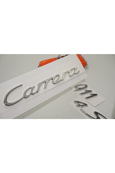 DK Tuning مجموعة شعار شعار بورش 911 كاريرا 4S المتوافقة مع الأمتعة 3M 3D ABS