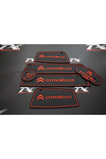 Citroen C5 Dk Tuning 2009-2012 Araç Içi Silikon Kaymaz Ped Kaplama Seti