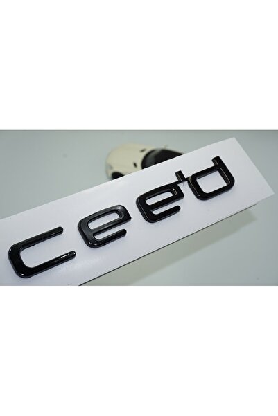 DK Tuning Kia Ceed Bagaj Siyah Abs 3m 3d Yazı Logo Amblem