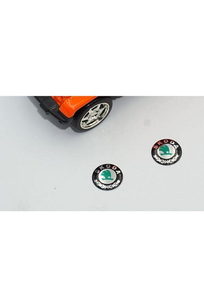 Skoda Dk Tuning Auto Auto Key 3m Logo din aliaj metalic Set de 2