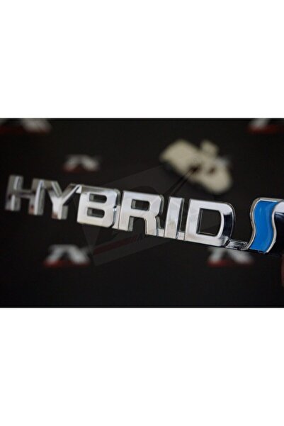 Hybrid Dk Tuning Toyota Baggage كروم معدن 3m شعار ثلاثي الأبعاد