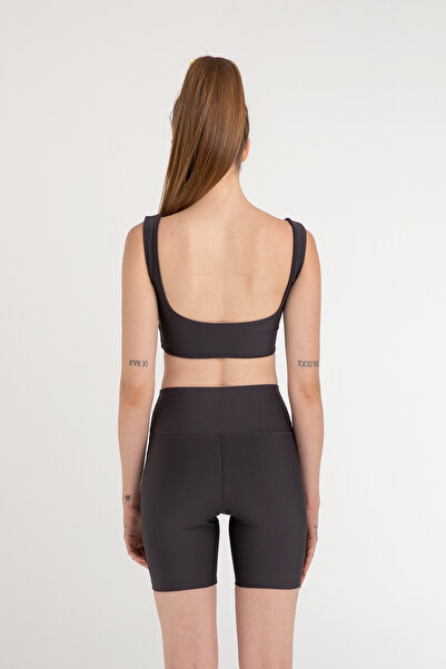 SHEISMONO Strengthening Bra Sports Bra Smoked