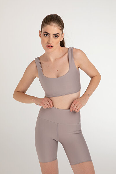 SHEISMONO Recovery Bra Sports Bra Gray