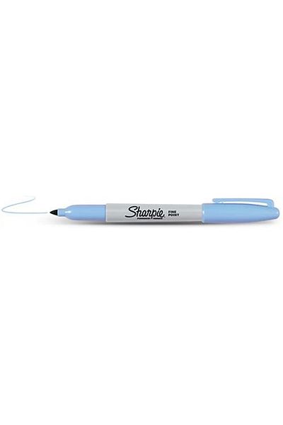 Sharpie Blue 1785163   Round Tip Open Fin Perment