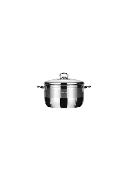 Amboss Saphire 34 Cm Deep Pot - Steel Lid