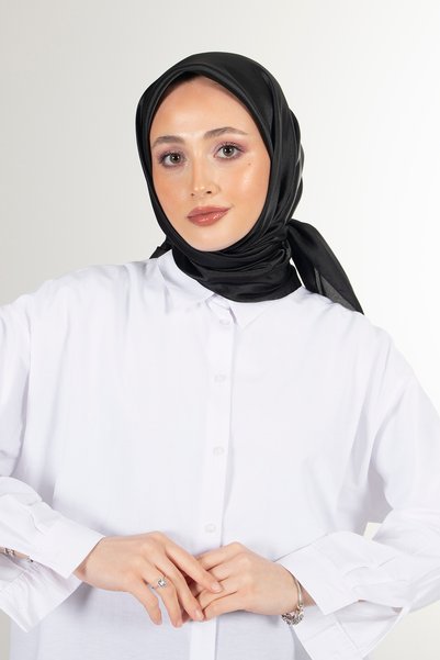 HAREM SCARF Siyah Elmas Eşarp