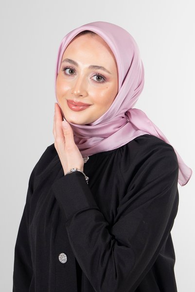 HAREM SCARF Açık Lila Elmas Eşarp