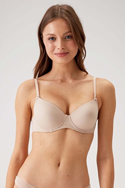 Pierre Cardin Adria Underwire Push Up Padded Micro Bra - Economic Pack of 2 Skin 6805
