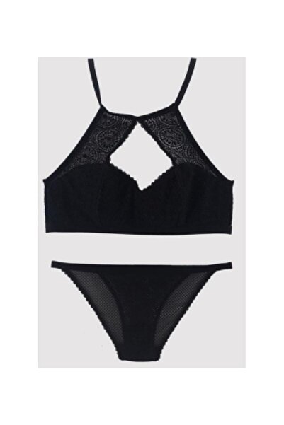 Pierre Cardin Set sutien negru 4788 Allison Bralet pentru femei