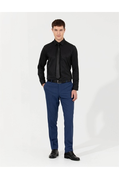 Pierre Cardin MEDELLIN Uzun Kollu Slim Fit Basic Cepsiz Klasik Gömlek