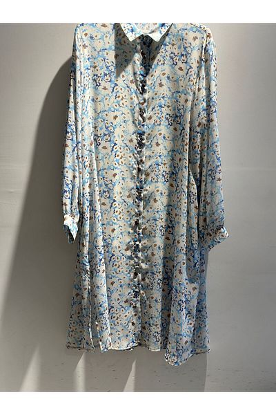 FUAT GÜRSEN Tunica cu căptușeală interioară cu model floral