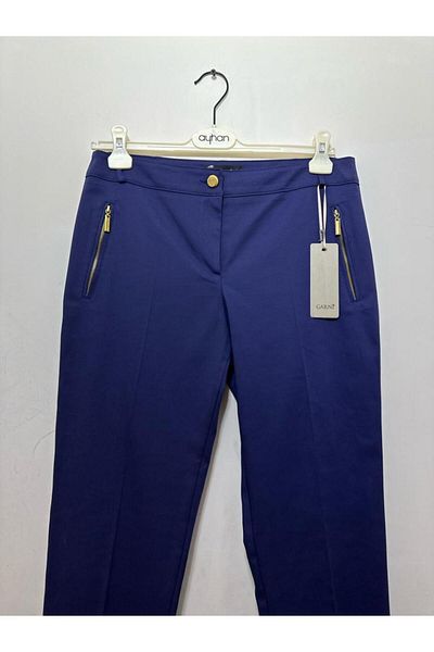 GARNİ Ready Belt Zipper Detail Skinny Leg Trousers