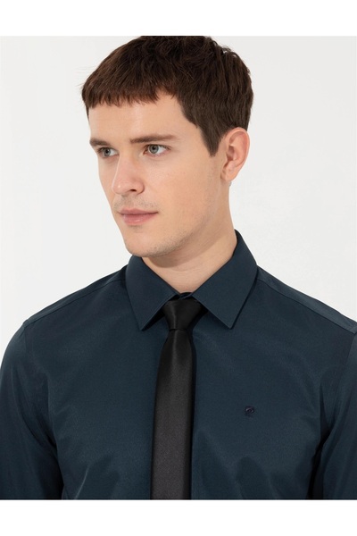 Pierre Cardin MEDELLIN Гольф з довгим рукавом Slim Fit Базовий класичний гольф без кишень