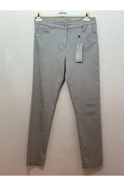GARNİ Top Pocket Cotton Skinny Leg Trousers