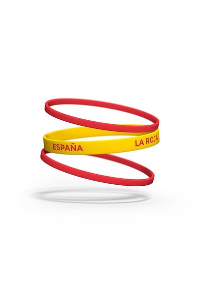 Show Your Colors Spain Silicone Bracelet