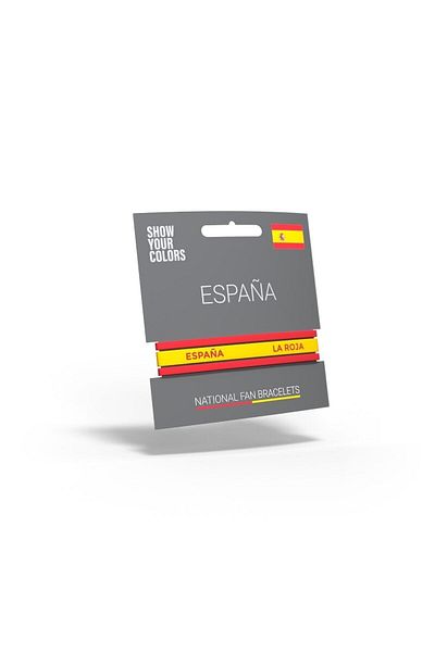 Show Your Colors Spain Silicone Bracelet