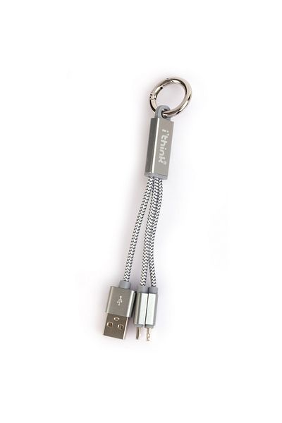 Ithink سلسلة مفاتيح كابل ذهبي 2IN1 KC-89