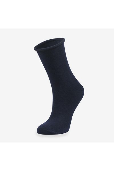 Bolero Șosete de damă, albastru bleumarin, din bambus, fără elastic