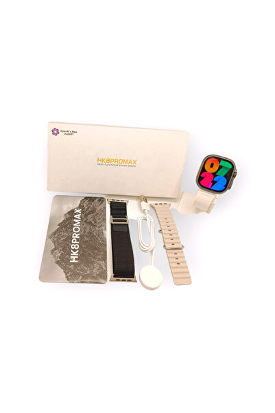 ecocenter Wearfit Pro Hk8 Pro Max 2.12 Inç Amoled Ekran Bluetooth Nfc Siri An...