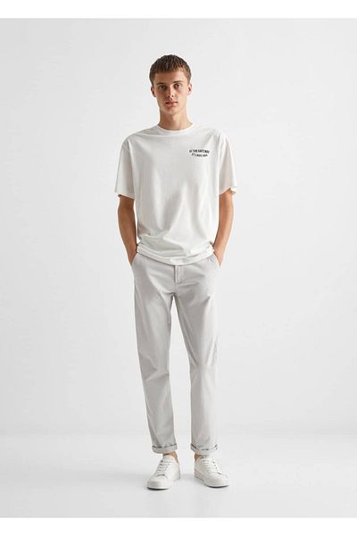 Mango Teen Gray Pants for Kids