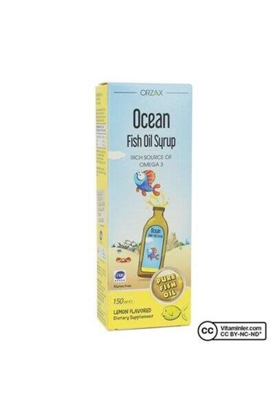 Ocean Omega 3 Limonlu Balık Yağı Şurubu 150 ml