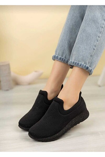 Bera KADIN TAŞLI YÜKSEK TABAN SPOR AYAKKABI