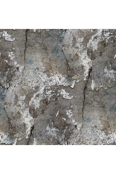Dekoros Anthracite Antique Plaster Patterned Adhesive Foil, Kitchen Cabinet, Glass and Furniture Covering 0605