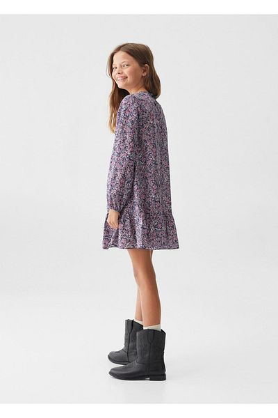 MANGO Kids φλοράλ φόρεμα