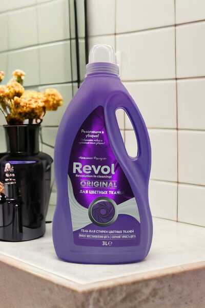 REVOL Sıvı Çamaşır Deterjanı Renkli 3 Lt