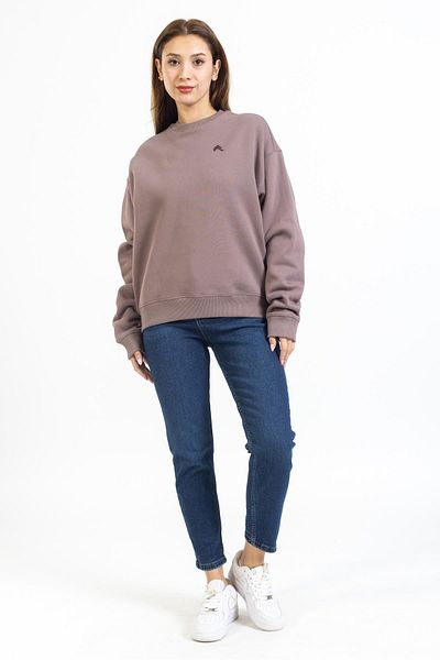 Villager&Son Onr Unisex O Λαιμό U.Sleeve Sweat 23k Ae ΚΑΦΕ
