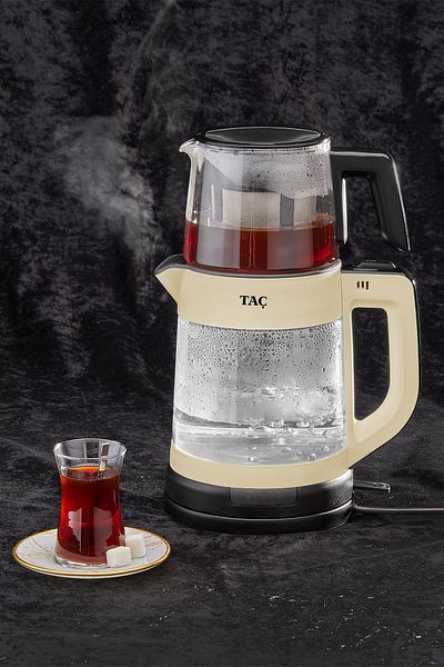 Taç Glassdem Tea Machine with Glass Teapot