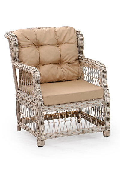 Genel Markalar ROMA RATTAN BAHÇE VE BALKON MOBİLYASI 3-1-1 MASA OTURMA GRUBU